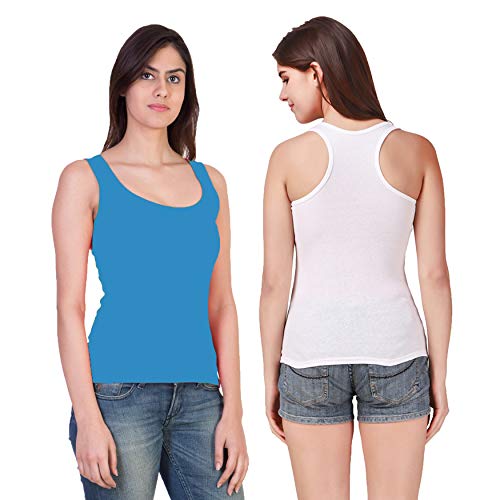 Image of Camisole Tank Top Vest Racerback Sando Camis for Women, Girls (Pack of 2)