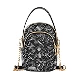 RPLIFE - Tijeras de peluquería, bolsas de hombro negras para mujer