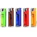 10 Pack Refillable Butane Cigarette Lighter with LED Flashlight