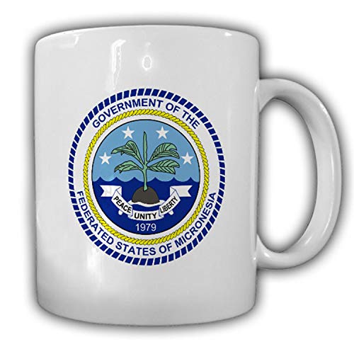États fédérés de Micronésie emblème café emblème tasse #13802