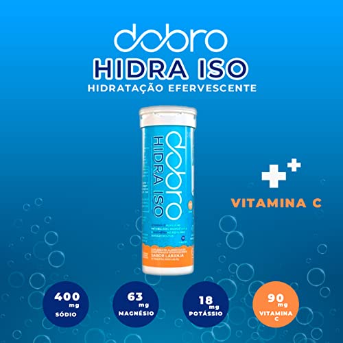 Repositor Eletrolítico Hidra Iso Laranja Dobro 10 tabletes