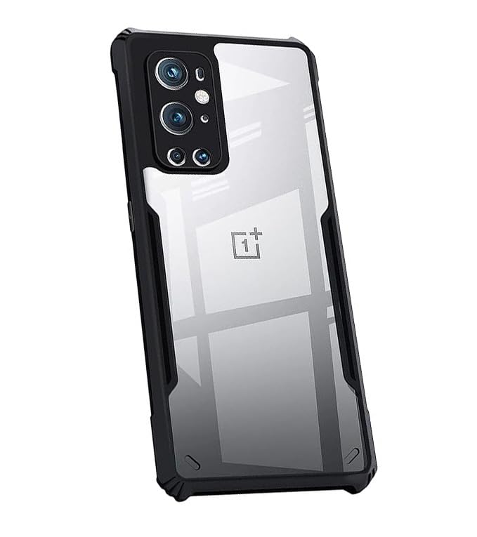 COBERTA Back Cover for Oneplus 9 Pro Back Cover Case - Black Transparent (B0CGK16QF9) Amazon Price History, Amazon Price Tracker