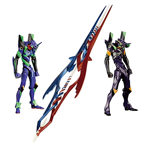 海洋堂 EVANGELION EVOLUTION EV-EX ガイウスの槍+エヴァンゲリオン初号機&エヴァンゲリオン第13号機