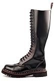 aderlasstherapie nebenwirkungen  Aderlass 20-Eye Steel Boots Leather Black (Größe 37)