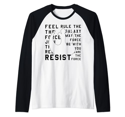 Star Wars Rebel Resist haut baseball idéal pour vos sorties geek