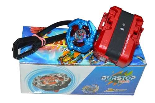 Image of BAttlekid X Series BX-00 Cobalt Drake 4-60F Bey Set with Launcher