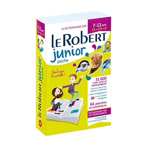 Dictionnaire Le Robert junior Poche - 7/11 ans - CE-CM-6e Broché – 16 avril 2020