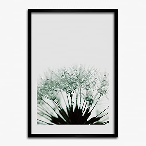 Cadre en bois de pissenlit Tulup 40x60 cm fini avec precision pour decoration haut de gamme