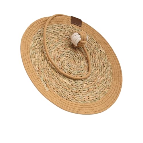 猫のスクラッチマット、猫のスクラッチパッド - ペットの床の引っ掻き敷物,15.7インチ猫のスクラッチマットフロアパッドラグカーペットとソファを保護するための敷物