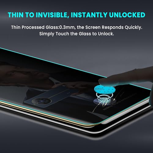 Image of ArmourPro UV Privacy Tempered Glass Compatible for Realme 12 Pro (6.7 Inch, Pack of 2) Edge to Edge Full SCreen Coverage & Installation Kit | Anti-Spy /Anti-Peeping 9H Hardness