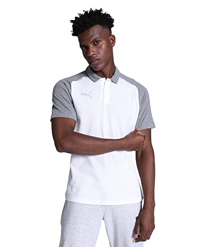 Image of Puma Men Cotton Solid Regular Fit T-Shirt