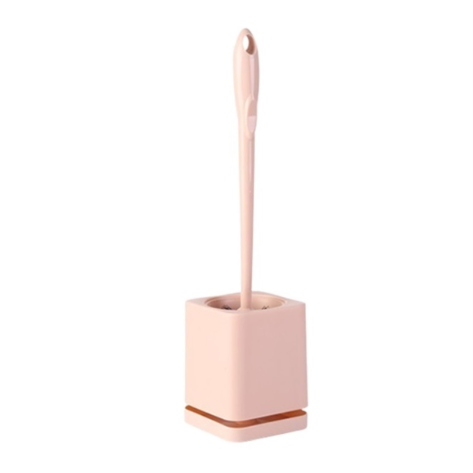 Szczotka do WC Szczotka Do Muszli Klozetowej I Uchwyt Włosie Szczotka Do Szorowania Toalety Do Czyszczenia Łazienki Itp Szczotka do Toalety(Pink)