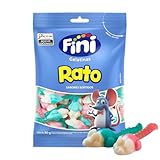 Bala de gelatina Rato 80g Fini
