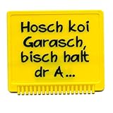 edizione farnese  Edizio Käpsele Eiskratzer Hosch koi Garasch, Bisch Halt dr, gelb