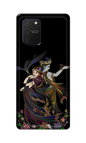 Image of Lord Radha and Krishna Hard Back Case Cover for Samsung Galaxy Note 10 Lite /Samsung A81 / SM-N770F / DS Back Cover -(J5) VNS2223