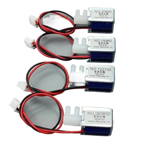 Électrovanne 6V DC normalement fermée pour régulation du débit d'eau de précision