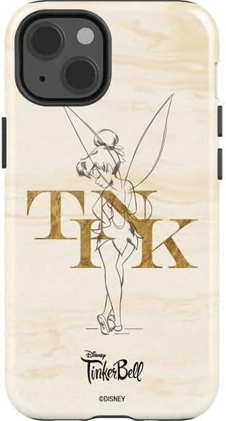Skinit Impact Phone Case Compatible with iPhone 14 - Officially Licensed Disney Tinker Bell Believe Design