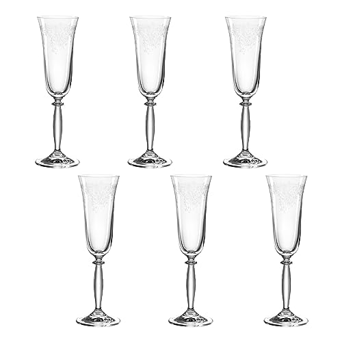 Leonardo Sektglas mit Gravur Schlechter Tag, Guter Tag - Frag nicht! - Stimmungsglas - Lustiges & Originelles Geschenk - Geeignet für Champagner & Sekt 5 montana avalon Sekt-Gläser, 6er Set, spülmaschinenfeste Sekt-Kelche, Sekt-Kelch mit Gravur, 180 ml, 037996