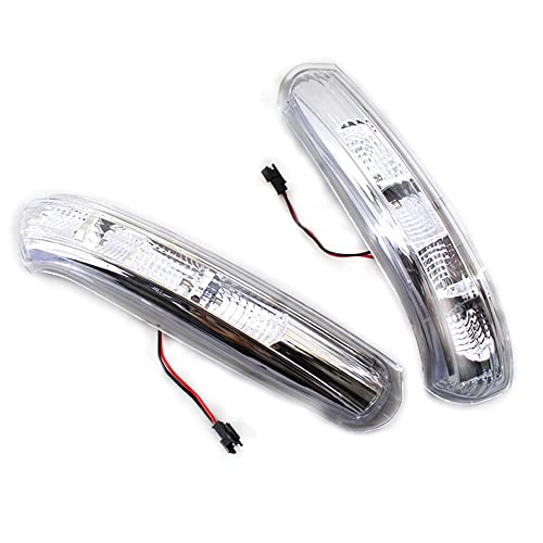 BATLAM 2 Peças Carro Espelho Lateral Lâmpada Led Espelho De Visão Traseira Luz De Sinal Para Chevrol