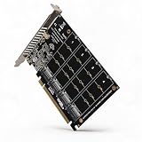 La placa base admite la función PCIE split o para RAID y admite el protocolo de transmisión PCIE 3.0, 4.0. Sin caída de disco, sin reducción de velocidad, sin bloqueo y equipado con un chip de alimentación de CC de alta potencia para garantizar un funcionamiento estable de M2.NVME SSD.