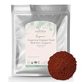 Starwest Botanicals Organic Cayenne Pepper Powder 90k HU - Adds Heat, Red Pepper Spice for Seasoning & Marinades, Derived from Capsaicin, Certified Kosher, Non-GMO - Bulk 1 lb Bag