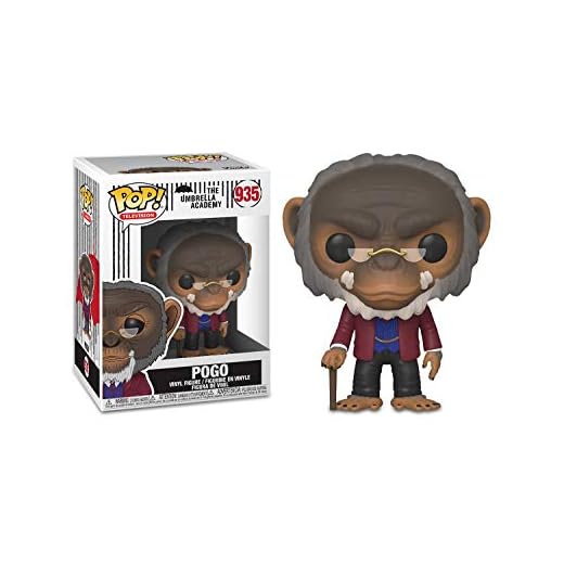 Funko - Pop! TV: Umbrella Academy - Pogo Figura Coleccionable, Multicolour (44517)