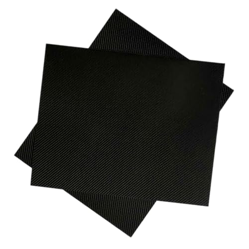 COYOUCO Carbon Fiber Sheet, 400 X 500Mm Carbon Fiber Board Plate, Plain Weave 3K Matte Surface Carbon Fiber Sheets,1.5mm