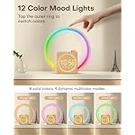Sunrise Alarm Clock, White Noise Sound Machine, Alarm Clocks for Bedrooms with 12 Color Ambient Nightlight, White Noise Machine with 30 Soothing Sounds, Gifts for Adults, Kids, Couples, and Friends - Image 5