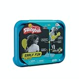 Swingball Early Fun All Surface for Ages 3+ Introduction to Foam Ball and Little Hands Bats | Tangle Free Top Spinner | All Surface Base