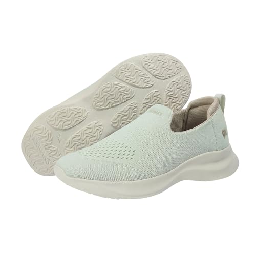 Image of Neeman's Knit Lite Slip Ons for Women | Lightweight Breathable Knit Slip-On Sneakers | Cushioned EVA Sole | Soft Stretch Upper | Comfortable Casual, Office & Walking Shoes