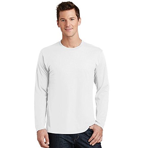 Stars and Stripes Long Sleeve 100% Cotton t Shirt Long Sleeve t Shirt White X Large