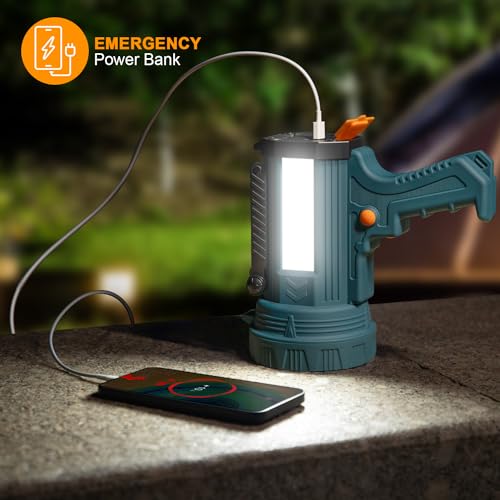 Yierblue YBN-20000M1 Solar Power & Rechargeable Spotlight Flashlight thumb #5