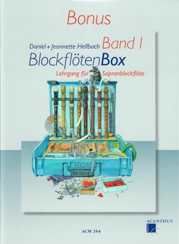 Acanthus Music Blockflötenbox Band 1 (+Online Audio) – Daniel Hellbach – Lehrgang für Sopranblockflöte