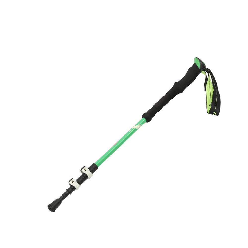 GSP Bastoni da Passeggio Chiusura Esterna Bastoncino da Trekking Leggero Carbonio Alpinismo Canna in Fibra di Carbonio a Tre sezioni per Bastoncino da Trekking Mountain Climbing Cross-Country