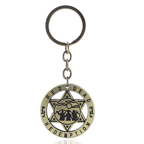 Red Dead Redemption 2 Inspired - Red Dead Redemption Sheriff Token Keychain