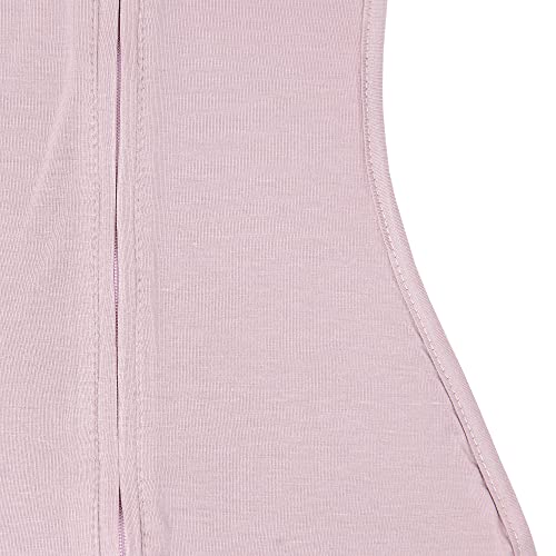 Image of Woombie Eucalyptus Leaf Tencel Sweaddling Blanket - Ultra Soft, Soothing Eucalyptus Fiber Baby Swaddle - Wearable Baby Blanket - Pink Dahlia, 5-13lbs