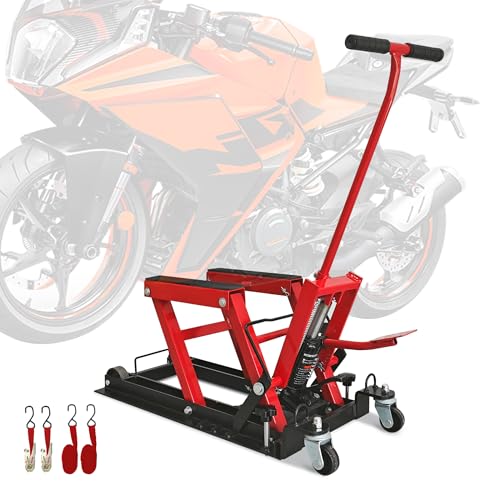 Vertlley Hydraulic Motorcycle Lift Jack 1500 LBS