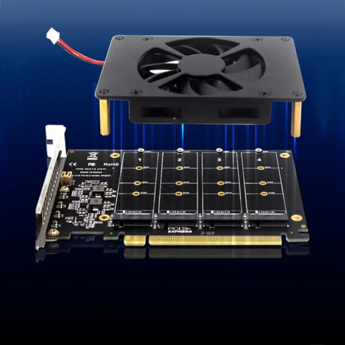 Carte Solid State Disk Array Card PCIE X16 robuste pour serveurs et NAS