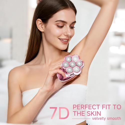 Electric Razors for Women Legs 5 in 1 Shaver for and Body Waterproof Wet Dry 7 Blade s - image 2