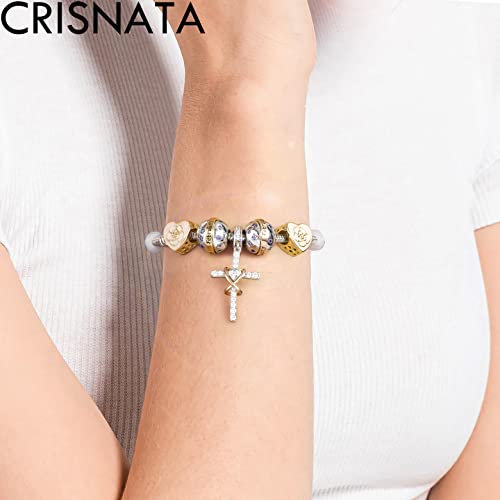 Pulsera de serpiente charms piedra nacimiento plata 925 rosa 5