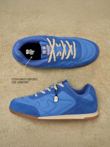 Image of The Souled Store Kanso ZE Zen Edition : Men and Boys Low Top Sneakers with Premium Microfibre Suede and PU Upper and Cushioned Footbed and Brown Gum Outsole and Lace Up Support