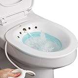 AHORRE ESPACIO: el bidé se puede plegar y tiene un orificio para colgar, que se puede plegar y colgar en la pared cuando no esté en uso. Es muy fácil de limpiar después de su uso, simplemente séquelo con un paño.
