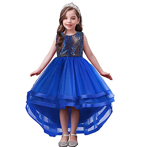 Robe princesse bleu marine pour le Nouvel An et soirées fille