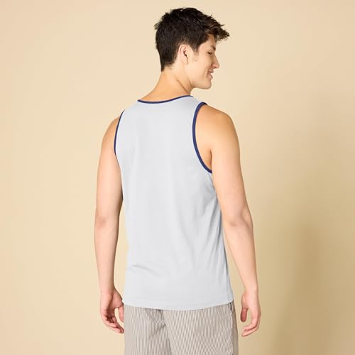 Image of Amazon Essentials Men's Regular-Fit Sleeveless Tank Tops