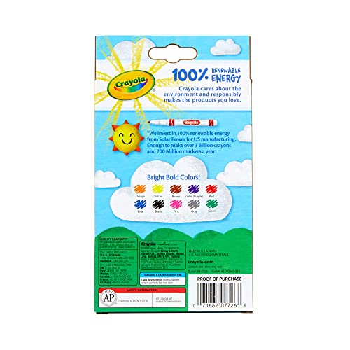 CRAYOLA MARKERS FINE LINE 10 COUNT - image 5