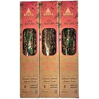 Ikeola - Pack 3 Inciensos Aroma Nature Romero | Incienso100%