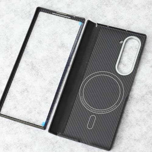 Waillynice ���C�Z���^�[�R�����ی�܂肽���ݎ��g�ѓd�b Samsung Galaxy Z Fold 6 �P�[�X �A���~�h�t�@�C�o�[�P�[�X(600D(Mag) �����O(ZZ)�AGalaxy Z Fold6�p)