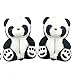 UKKO Hiver Pantoufles Fourry Teddy Bear Pantoufles Femmes Dessin Animé Animaux Plat Diapositives Faux Fourrure Flip Flops Mignon Mode Casual Chaussures-Panda,7