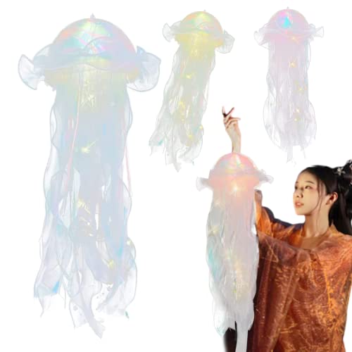 Lanterne méduse 4 pièces pour sublimer une déco de chambre ado tendance