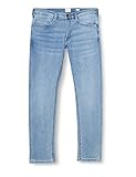 Jeans mit legerer Passform und eingestelltem Beinverlauf